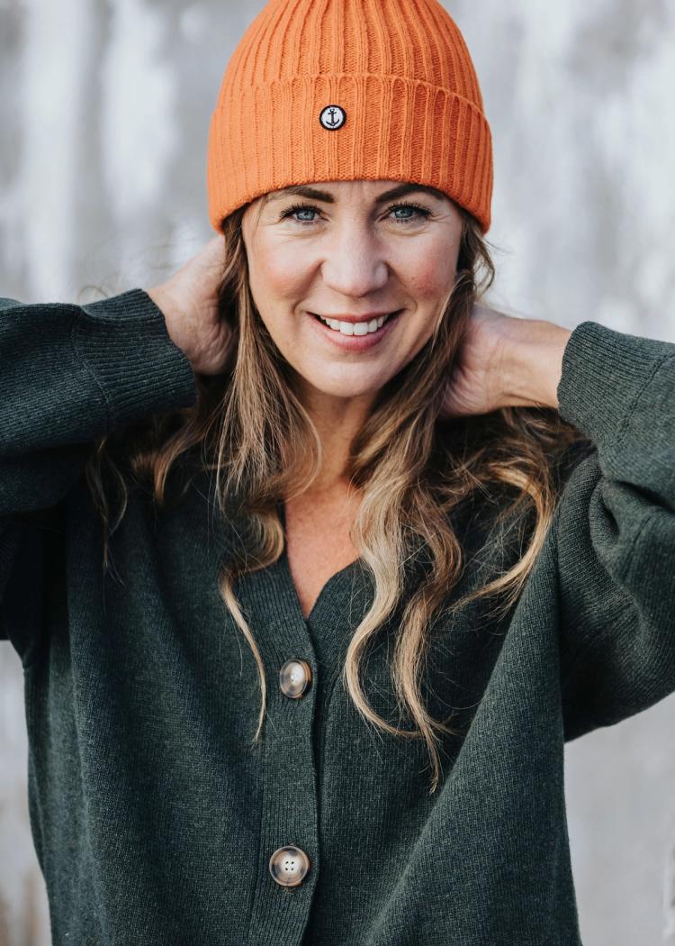 Secondary product image for "Signe Cardigan Green"