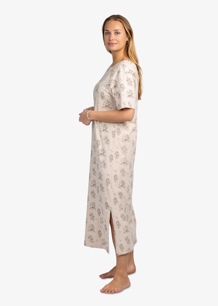 Secondary product image for "Paulette Klänning Tatuering Brun"