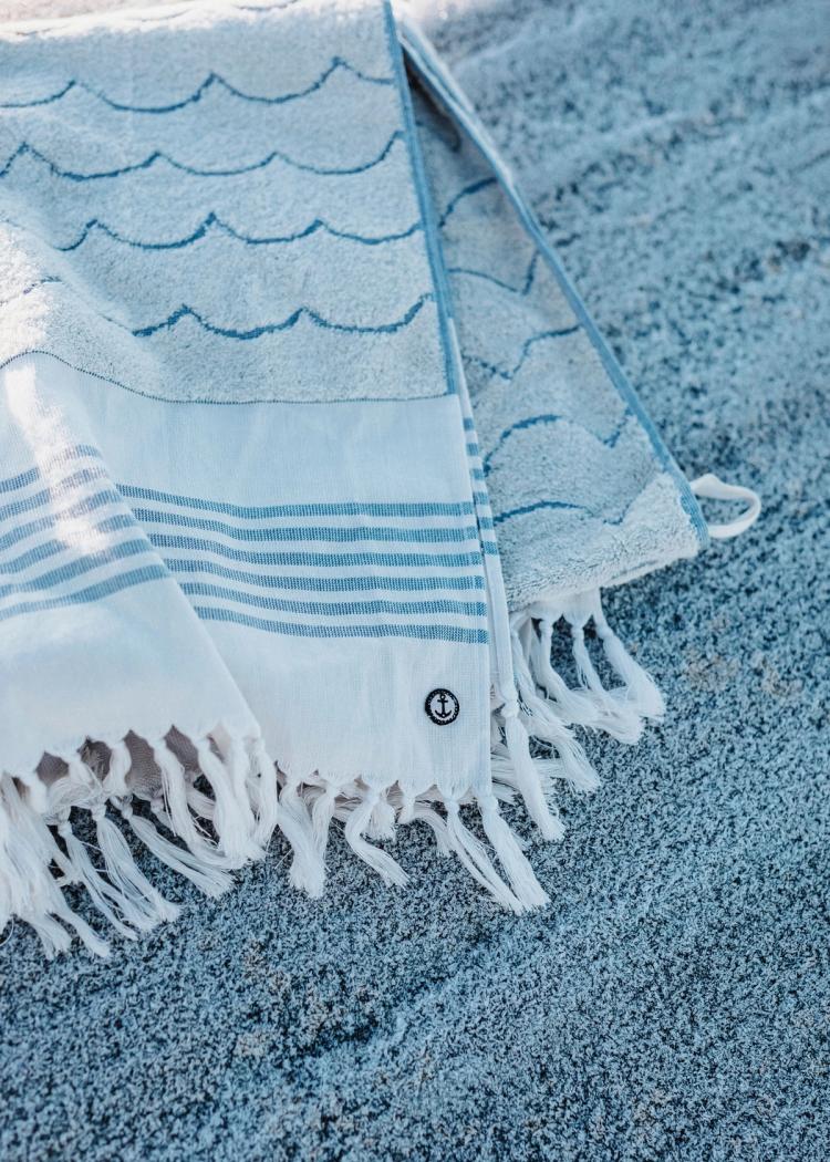 Secondary product image for "Beach Towel Wave Ecru"