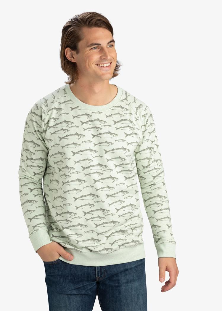 Secondary product image for "Tröja Makrill Mint"