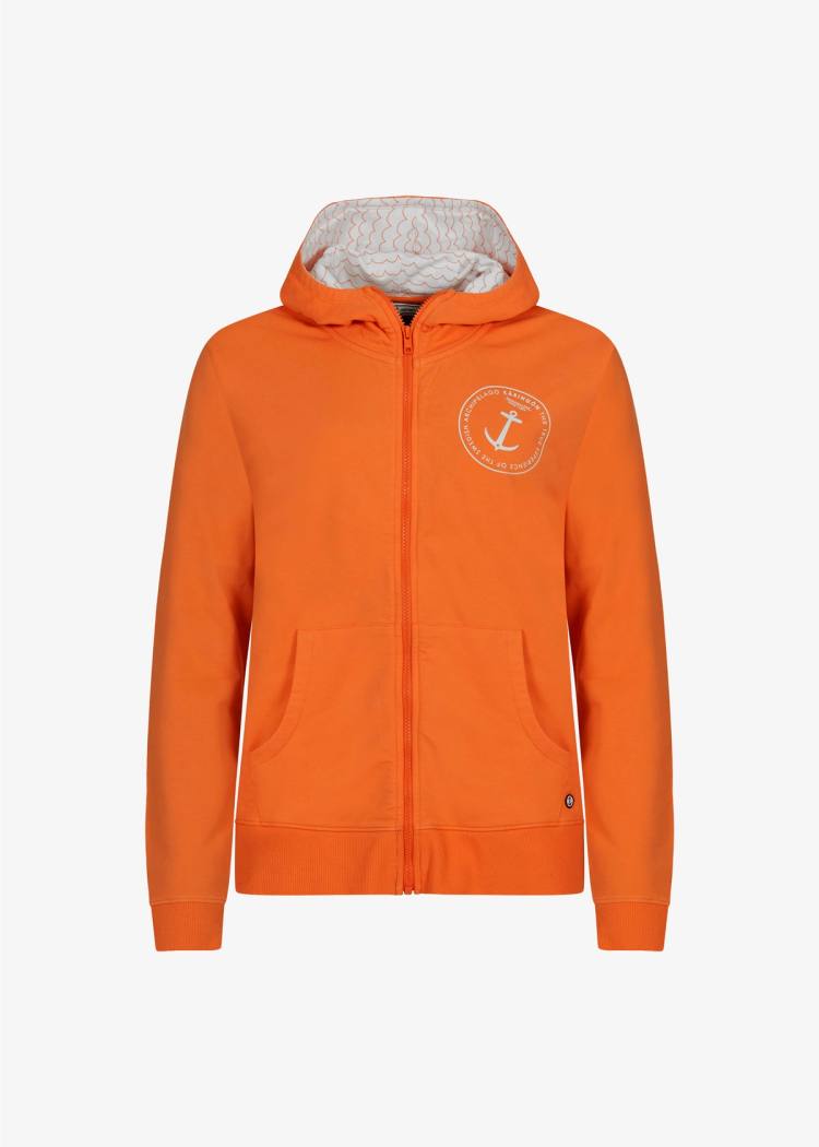 Secondary product image for "Hood Käringön Tvättad Orange Unisex"
