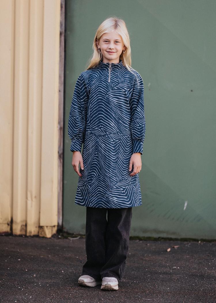 Secondary product image for "Monika Klänning Barn Lax Blå"