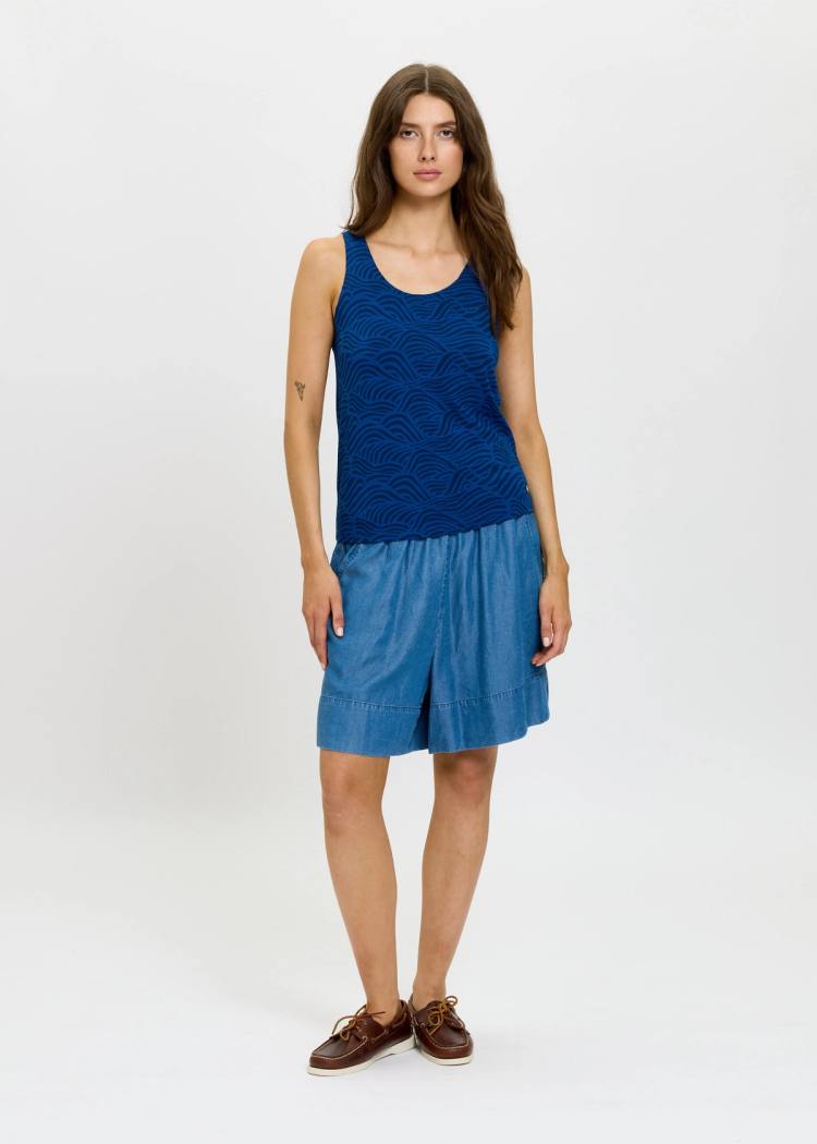 Secondary product image for "Melina Linne Windy Wave Navy"