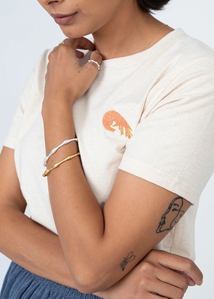 Secondary product image for "Armband Tång Guld"