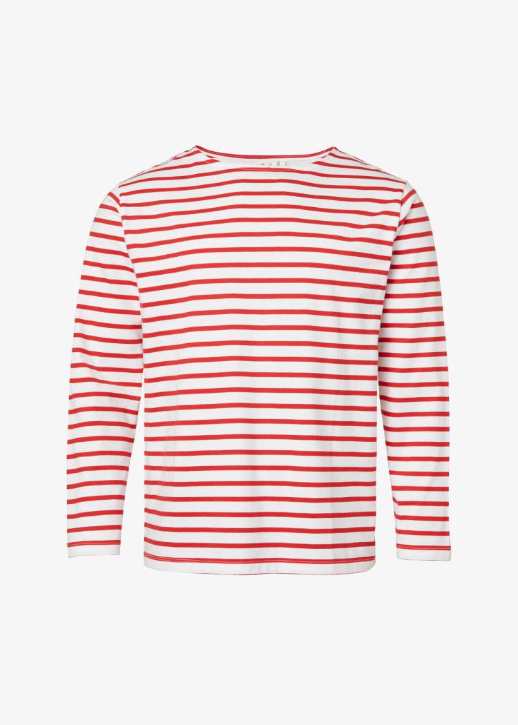 Secondary product image for "Marin Rand Vit Röd Unisex"