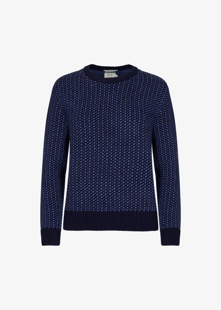 Secondary product image for "Olga Stickad Navy"