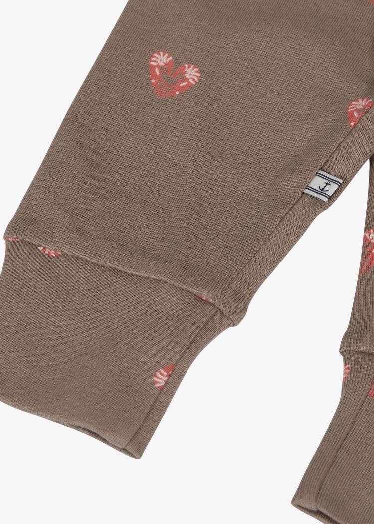 Secondary product image for "Tights Baby Räkhjärta Brun"