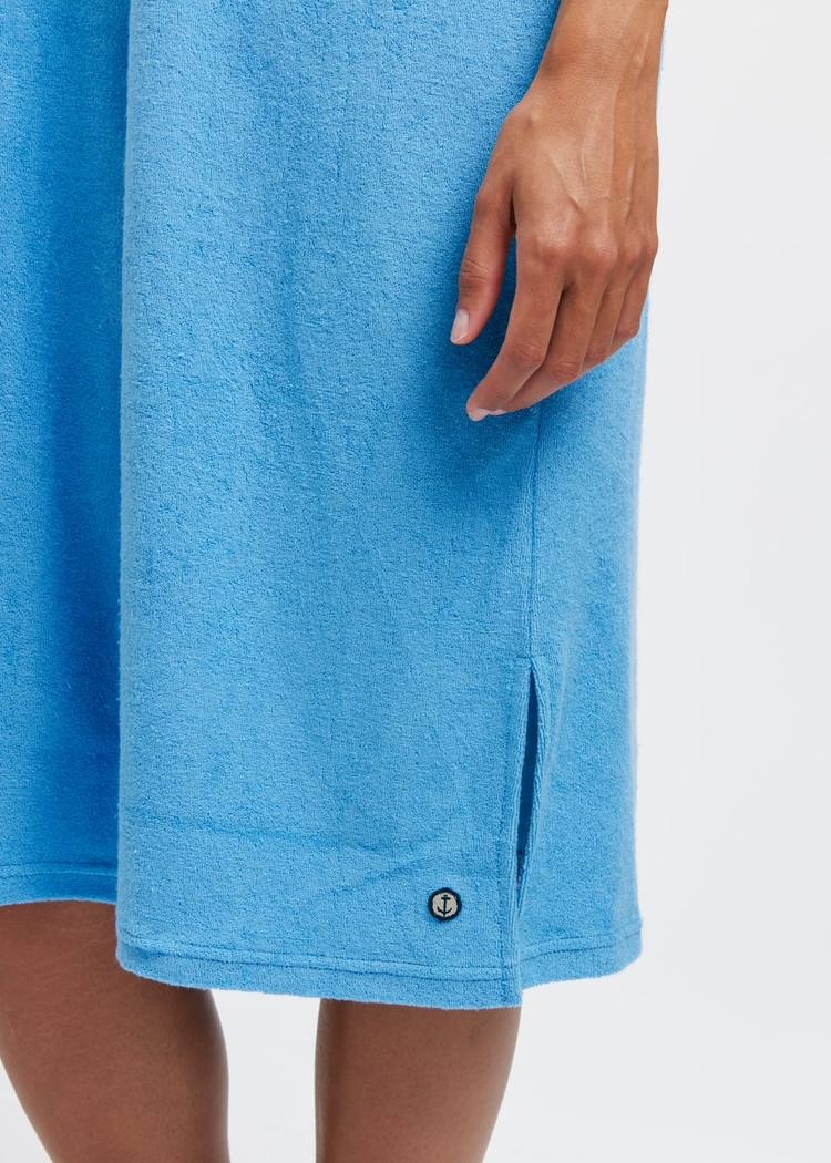 Secondary product image for "Hilda Frotté Klänning Blå"