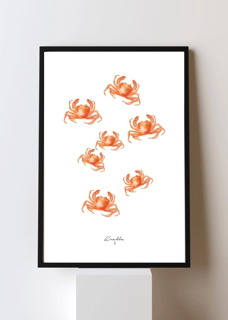 Secondary product image for "Poster Krabba"