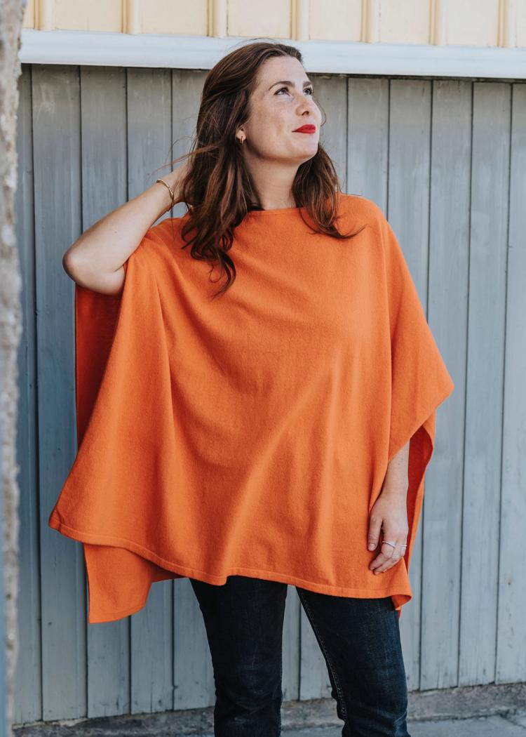 Secondary product image for "Lo Poncho Orange"