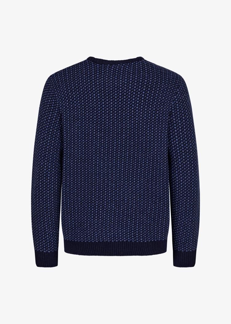 Secondary product image for "Sven-Bertil Knit Sweater Navy"
