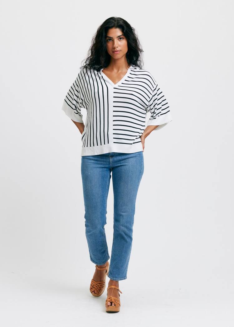 Secondary product image for "Alma Pique Stripe
"