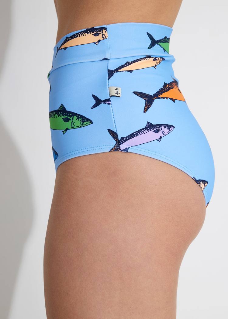 Secondary product image for "Ilse Waffle Bikini Trosa Makrill Multi"