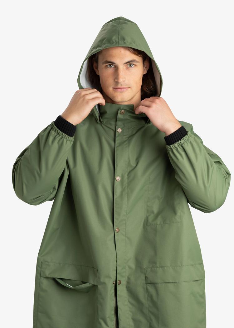 Secondary product image for "GBG Rain Poncho Khaki Green "