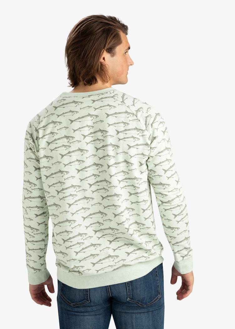 Secondary product image for "Tröja Makrill Mint"
