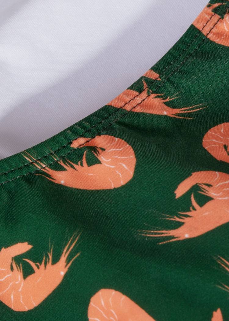 Secondary product image for "Lisa Swimsuit Shrimp Green"