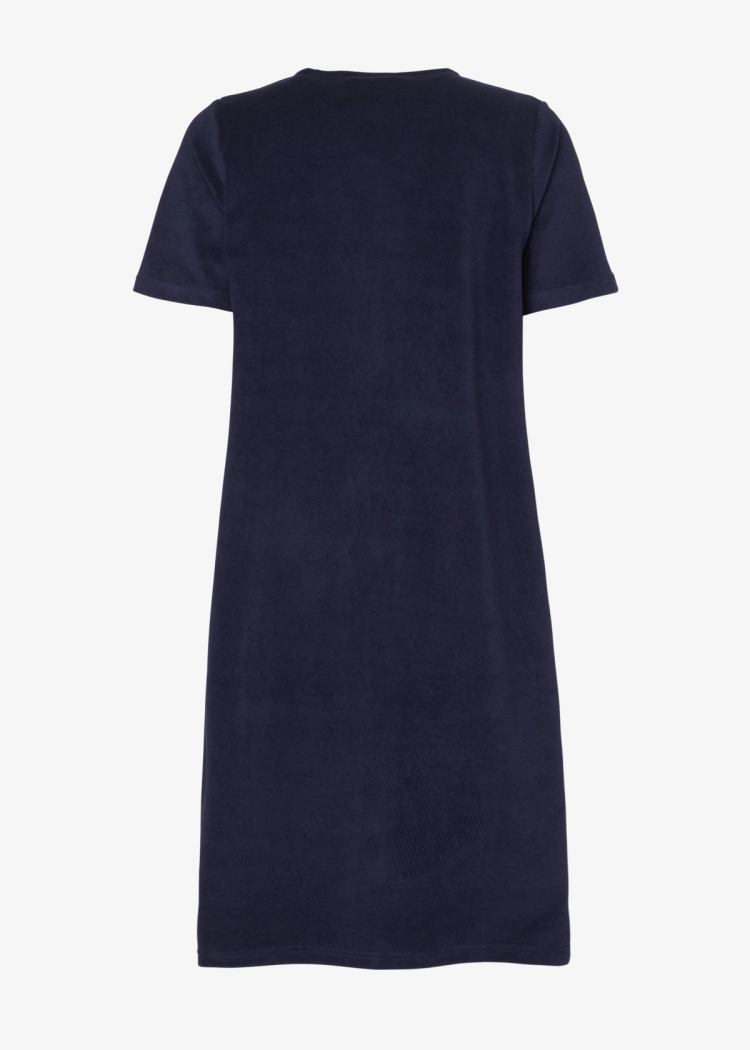 Secondary product image for "Hilda Frottéklänning Navy"