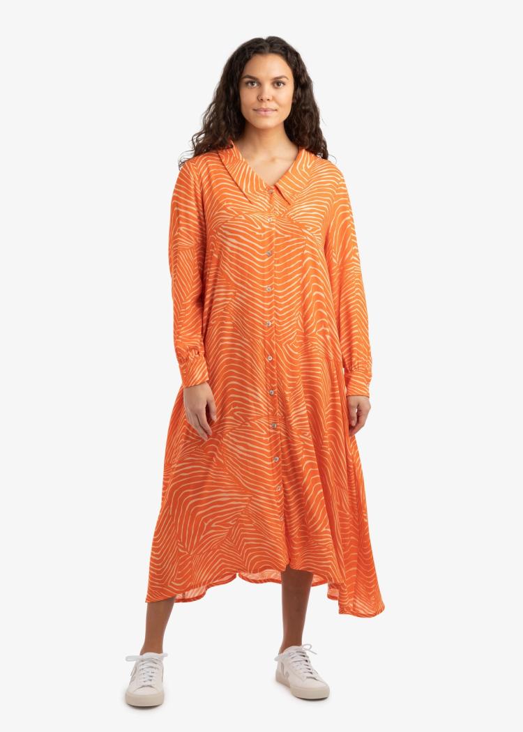 Secondary product image for "Linda Klänning Lax Orange"