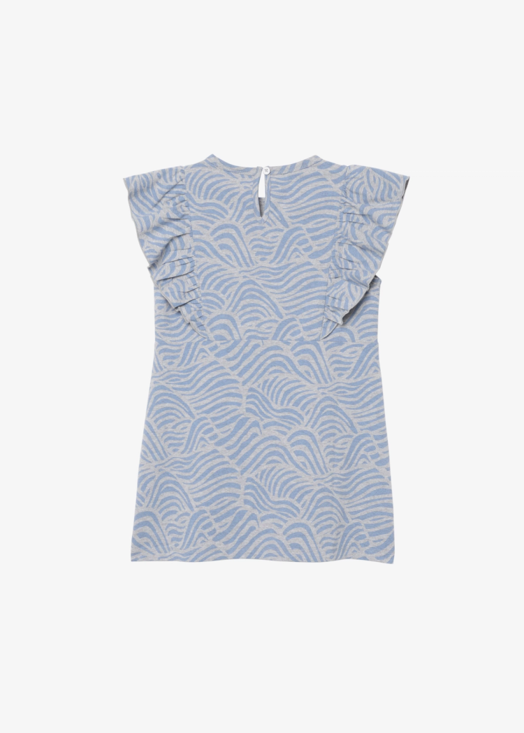 Secondary product image for "Lova Dress Wave Navy Kids"