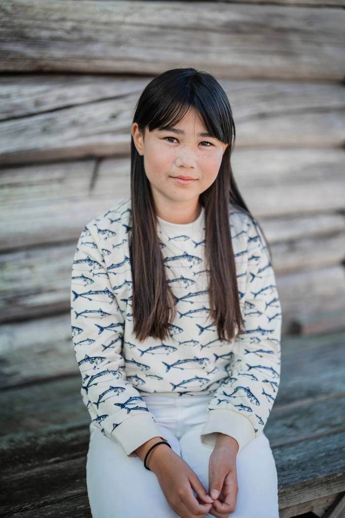 Secondary product image for "Sweater Kids Mackerel Vintage"
