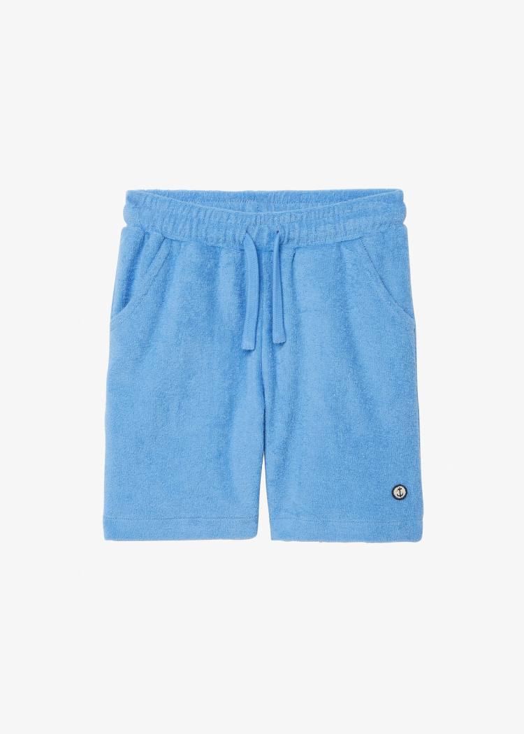 Secondary product image for "StrandFrottéshorts Blå Barn"