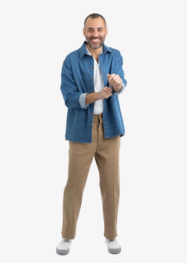 Secondary product image for "Three Pocket Skjorta Jeans"