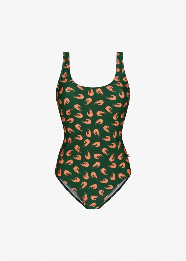 Secondary product image for "Lisa Baddräkt Räka Grön"