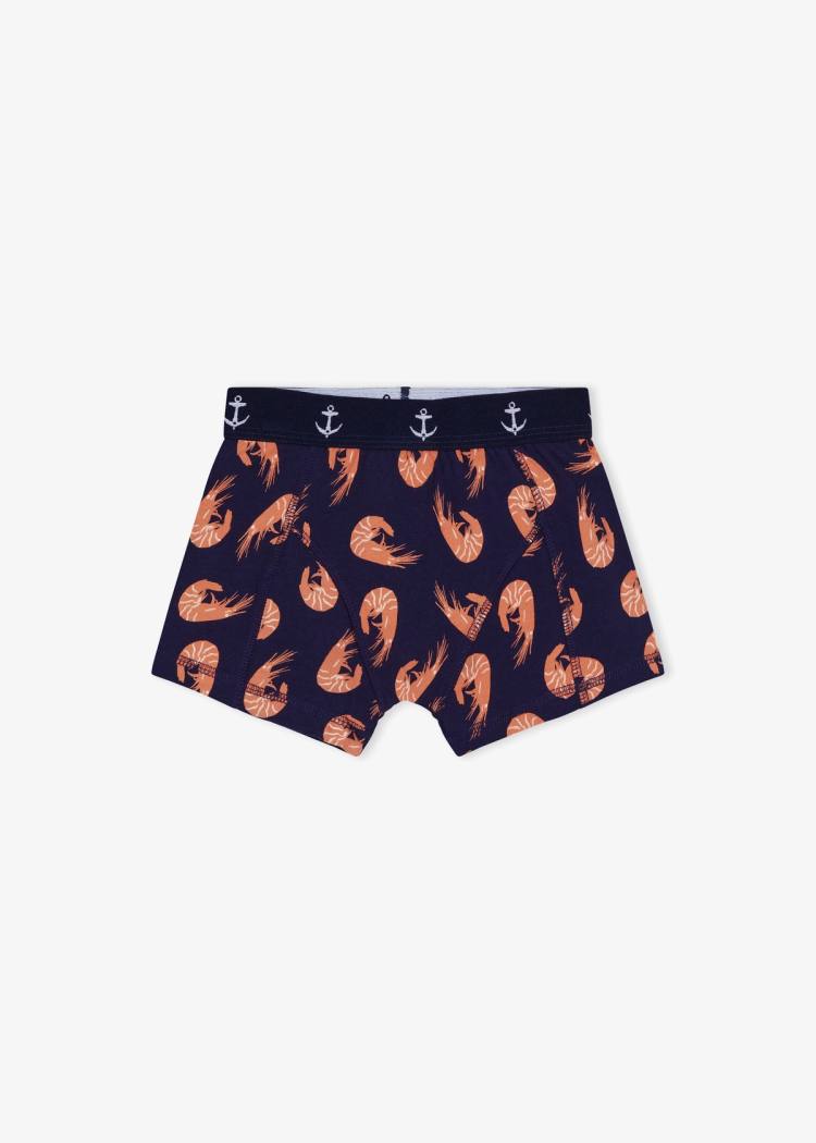 Secondary product image for "Underpants Kids Shrimp Navy"