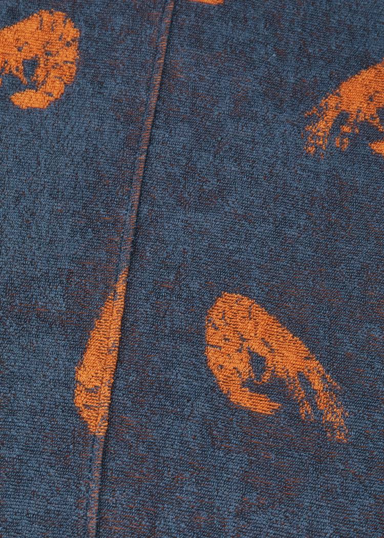 Secondary product image for "Terry Poncho Shrimp Petrol"