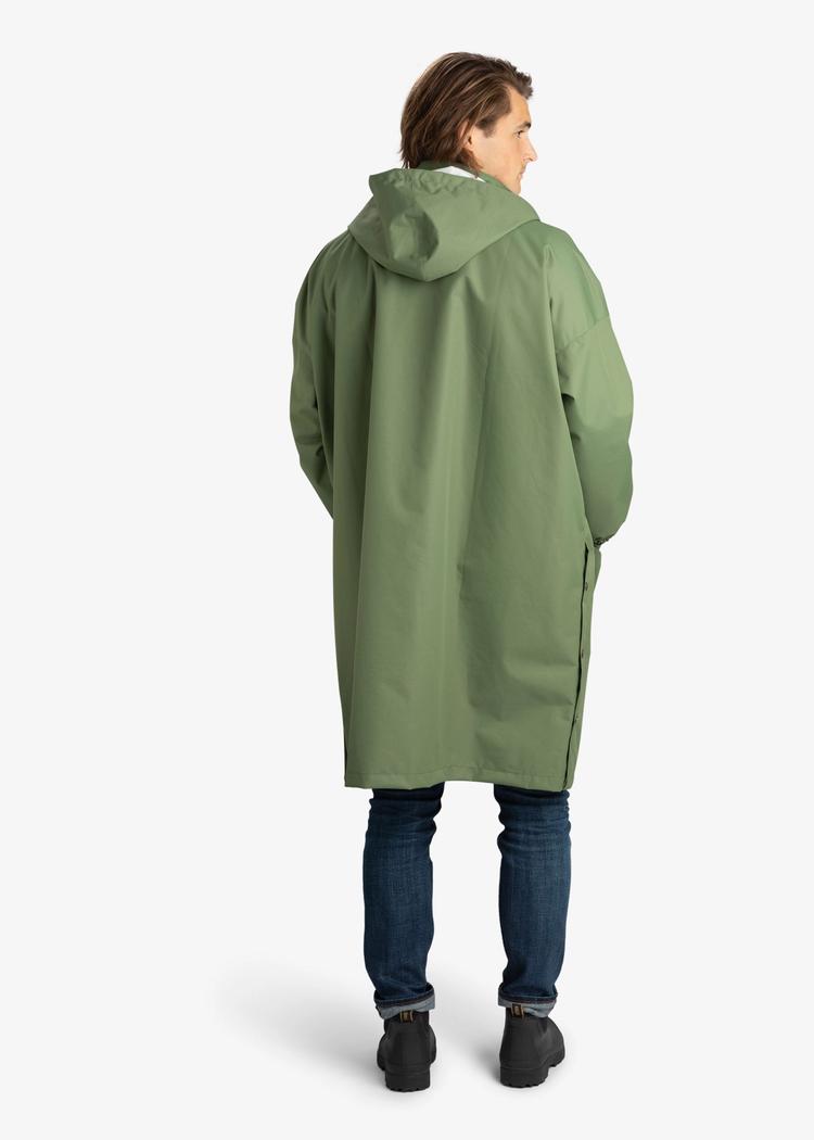 Secondary product image for "GBG Rain Poncho Khaki Green "