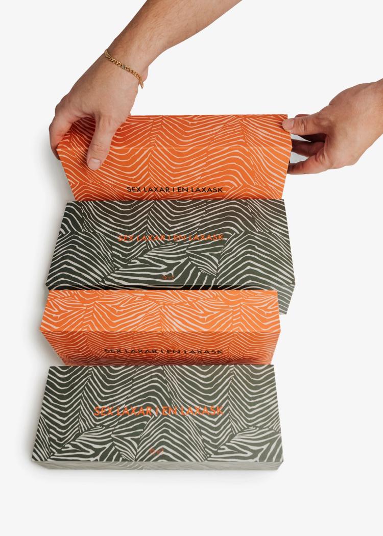 Secondary product image for "Sex Laxar I En Laxask Underwear Salmon"
