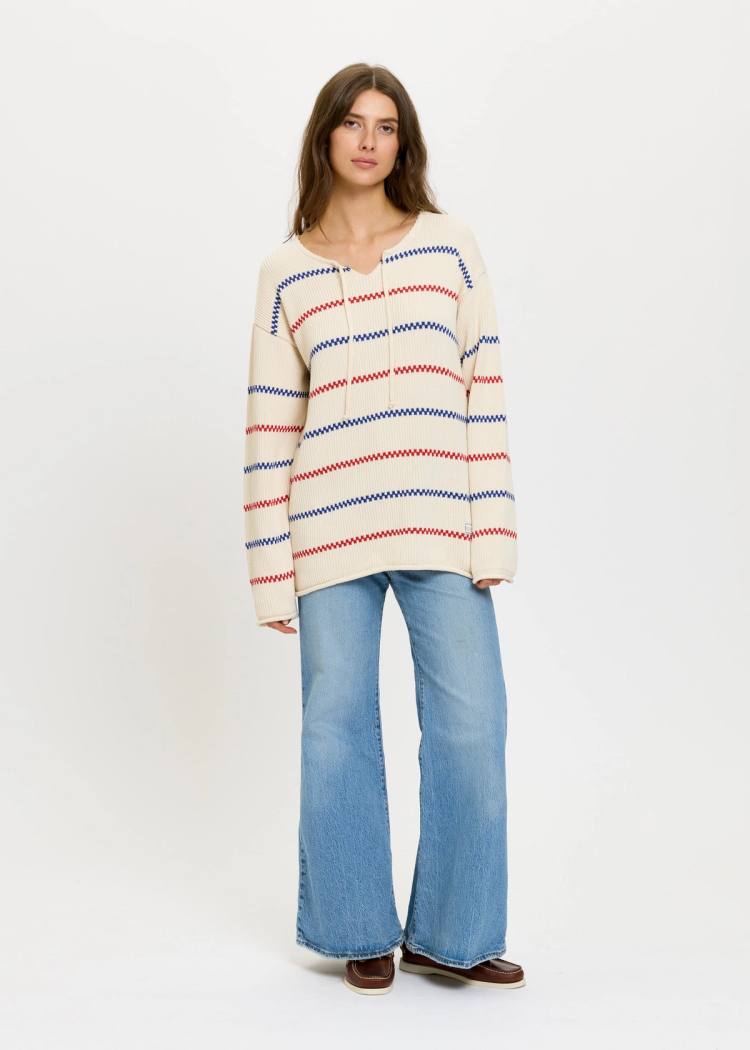 Secondary product image for "Käringötröja Stickad Offwhite Unisex"