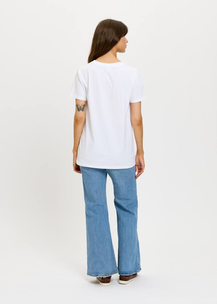Secondary product image for "T-shirt Räkhjärta Vit"