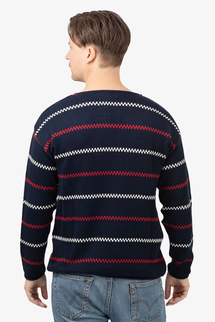 Secondary product image for "Käringötröja Stickad Marinblå"