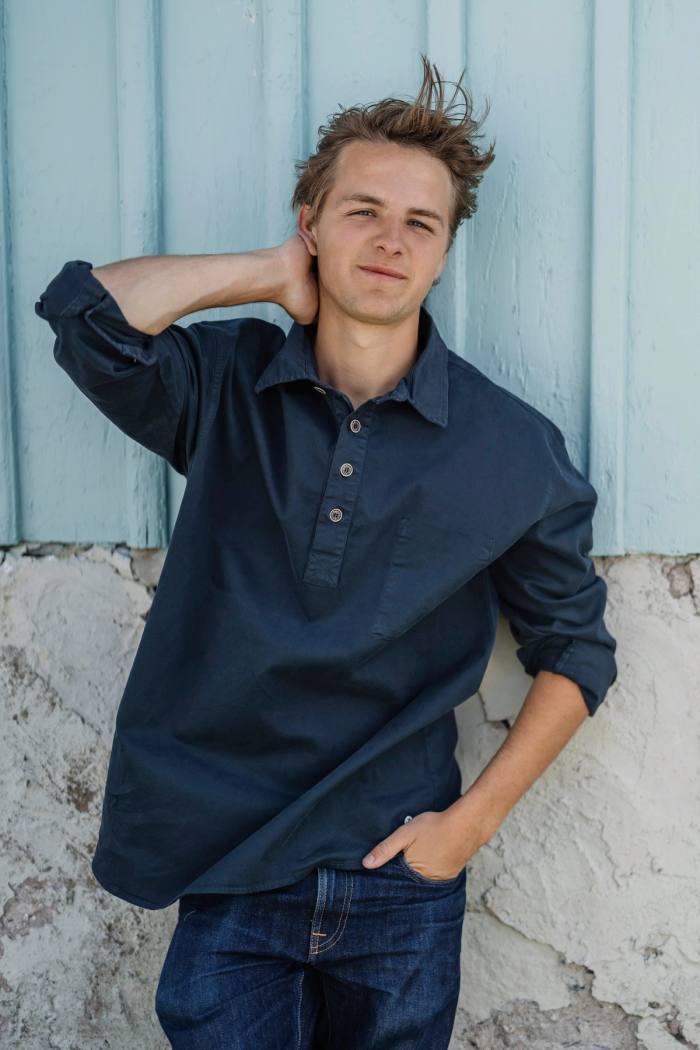 Secondary product image for "Fishermen's Shirt Navy"