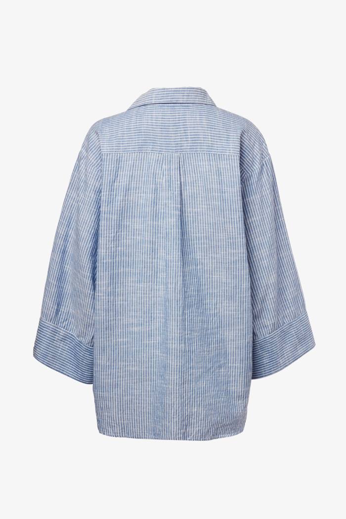 Secondary product image for "Melli Shirt Ocean Line peach"