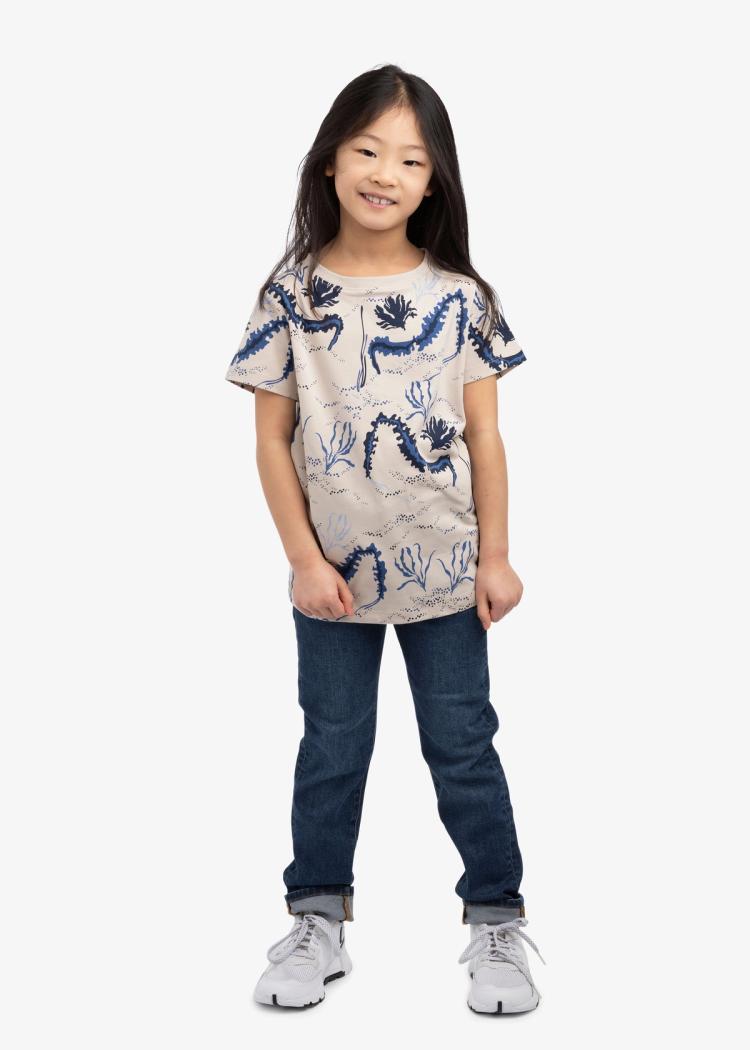 Secondary product image for "T-shirt Barn Tång Beige"