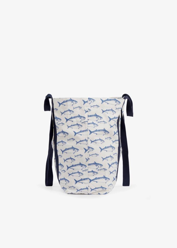 Secondary product image for "Go To Beach Bag Large Makrill Vintage"