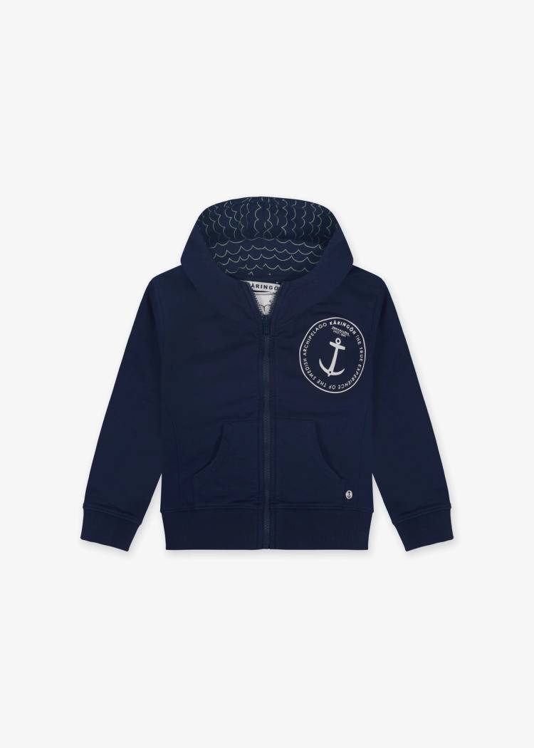 Secondary product image for "Hood Kids Käringön Washed Navy Blue"