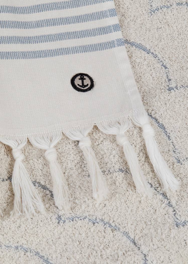Secondary product image for "Beach Towel Wave Ecru"