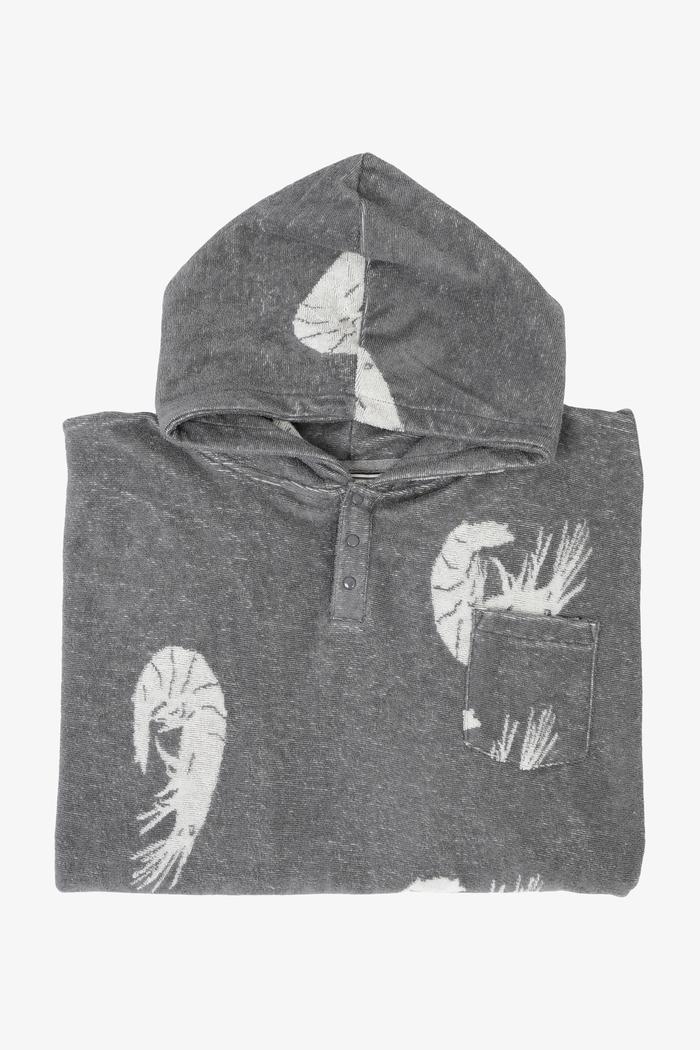 Secondary product image for "Frottéponcho Barn Räka"