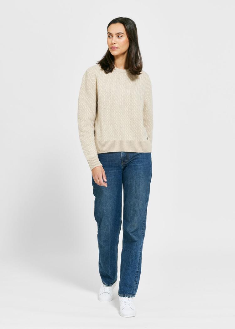 Secondary product image for "Olga Knit Sweater Beige"