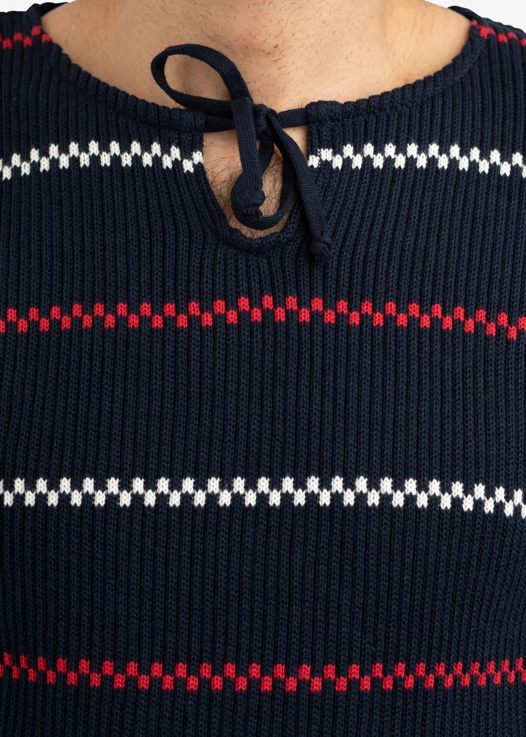 Secondary product image for "Käringötröja Stickad Marinblå"