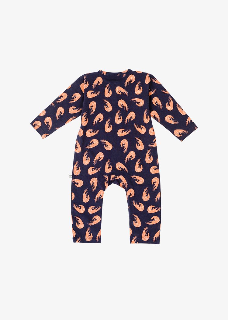 Secondary product image for "Pyjamas Räka Marinblå"