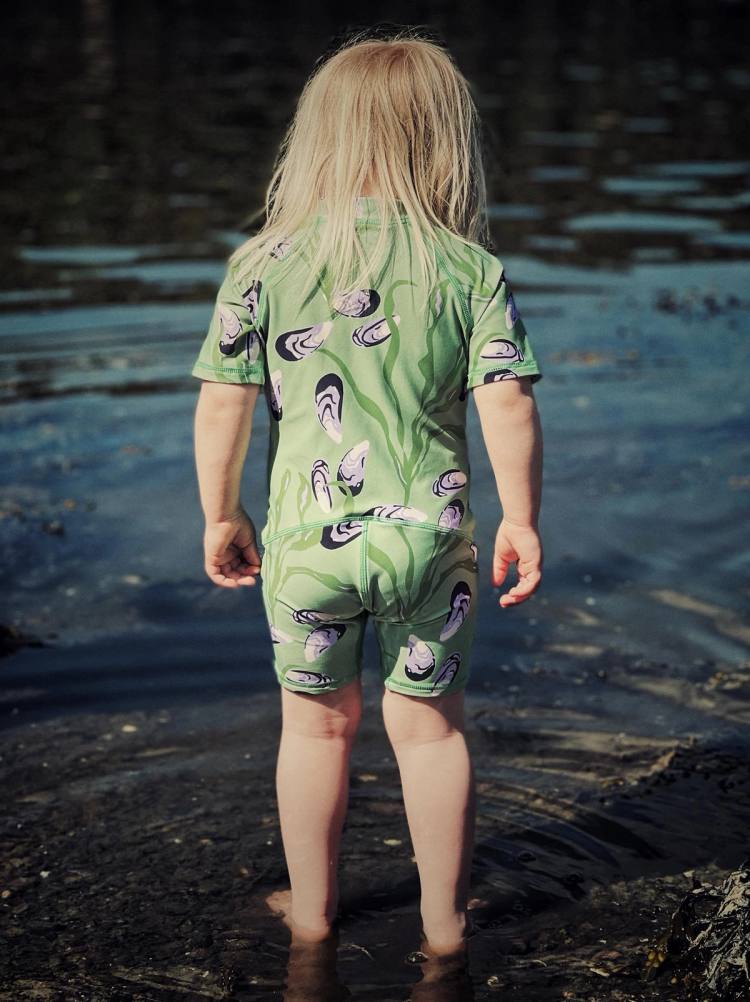 Secondary product image for "UV suit Blue Mussel Green"