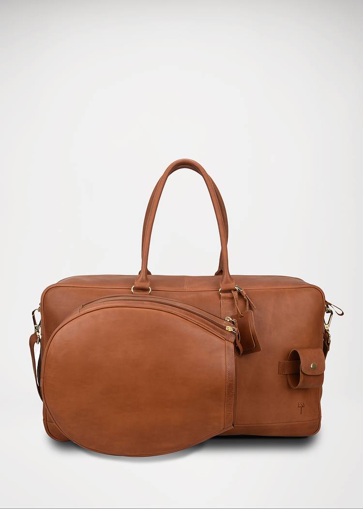 Secondary product image for "ESS Tennis Two Racket Tennis Bag Cognac"