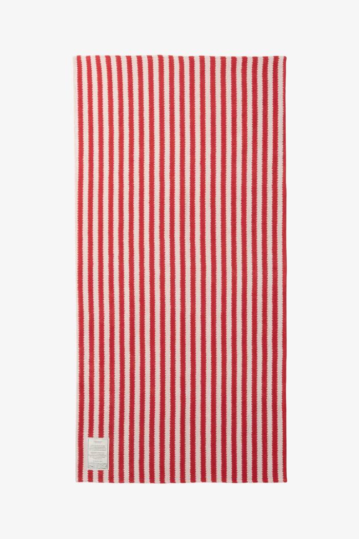 Secondary product image for "Handduk Rand Röd"