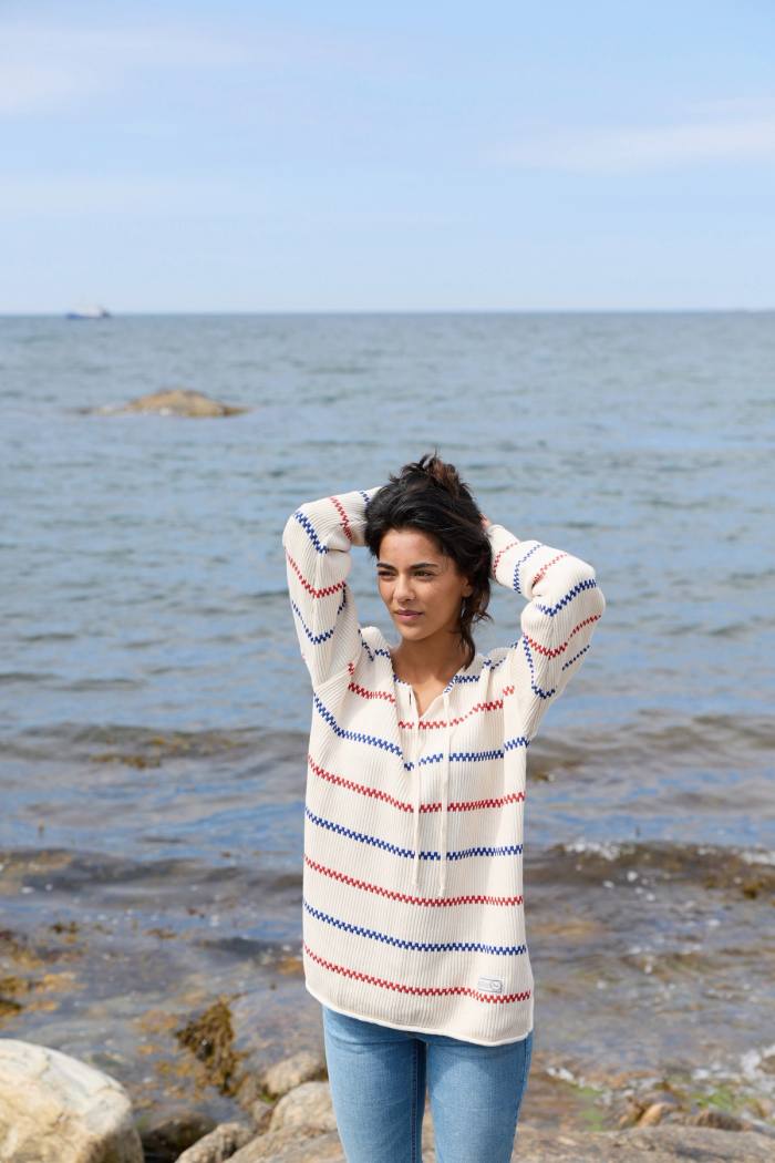 Secondary product image for "Käringötröja Stickad Offwhite Unisex"