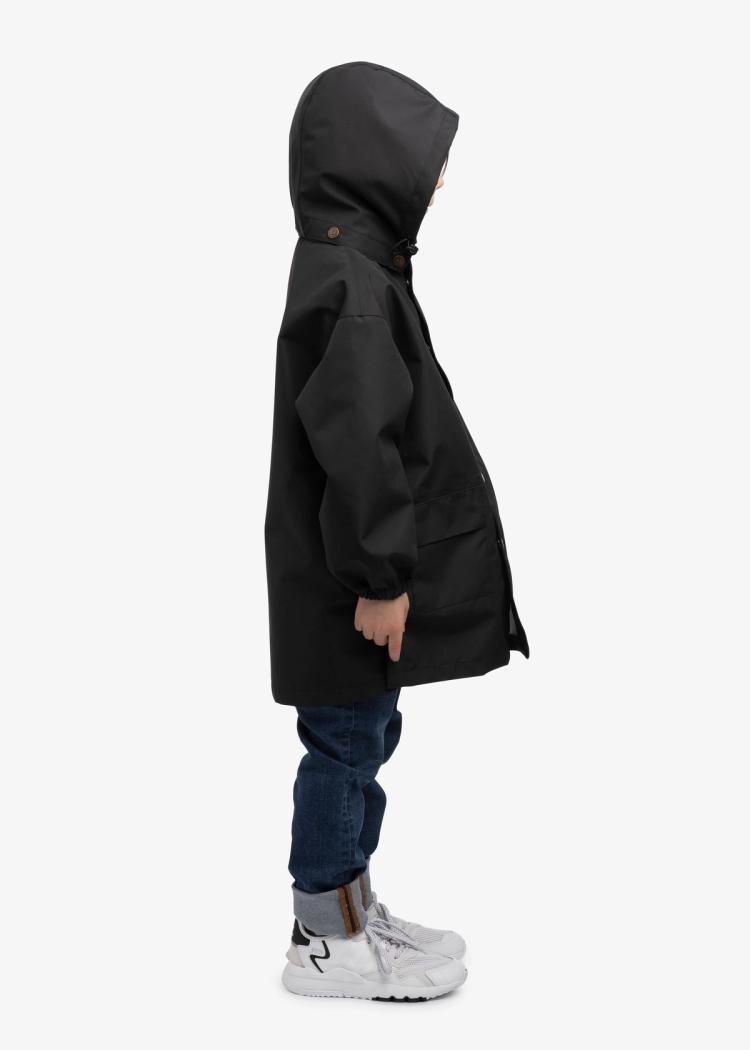 Secondary product image for "GBG Rain Poncho Black Kids"