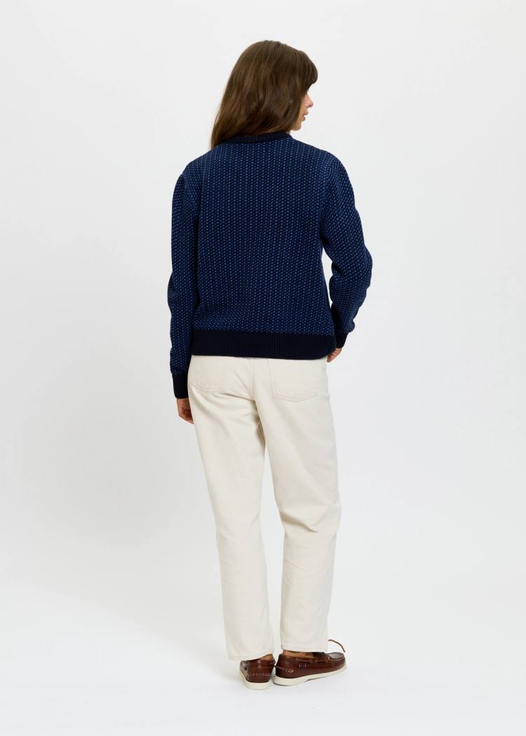 Secondary product image for "Olga Stickad Navy"